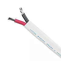 Ancor Standard Duplex Cable - Flat 10/2 AWG - 2 x 5mm² Red/Black - 250'