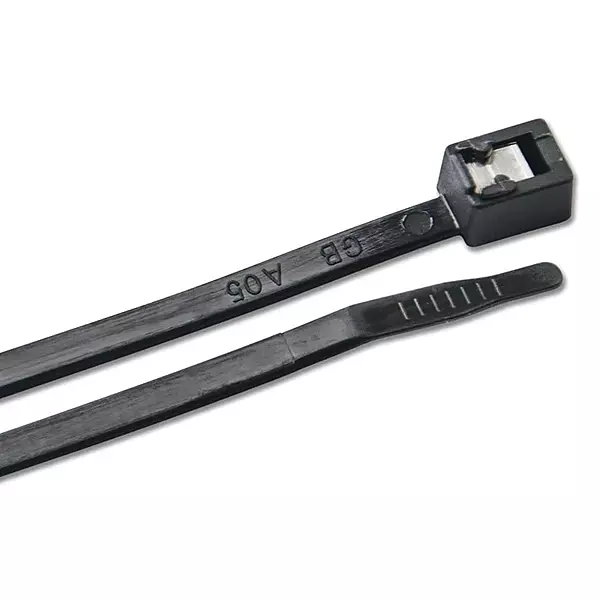 Ancor 11" UV Black Self Cutting Cable Zip Ties - 500-Pack
