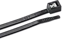 Ancor 11" UV Black Self Cutting Cable Zip Ties - 500-Pack