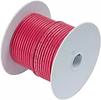 Ancor 106825 Marine Grade Electrical Primary Tinned Copper Boat Wiring (12-Gauge, Red, 250-Feet)