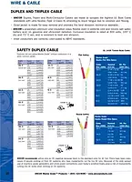 Ancor 124325 Safety Duplex Cable, 12/2 AWG (2 x 3mm2), Flat - 250ft