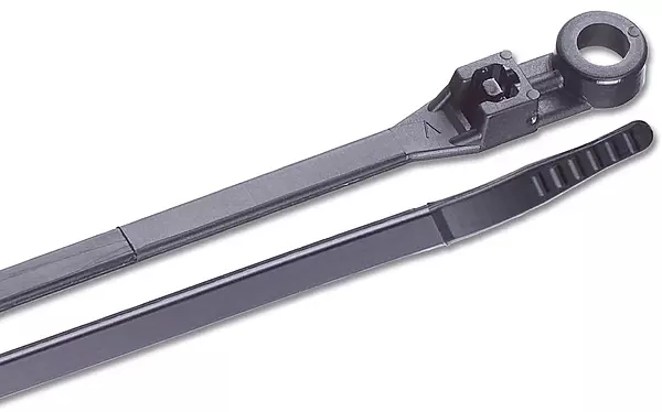 Ancor Marine Grade 199252 Cable Tie, Mounting, 6", Black, 25pc