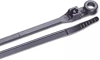 Ancor Marine Grade 199252 Cable Tie, Mounting, 6", Black, 25pc