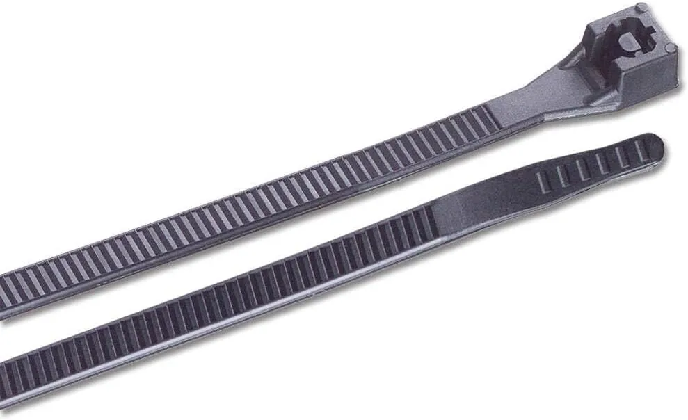 Ancor 14" UV Black Standard Cable Zip Ties - 100 Pack