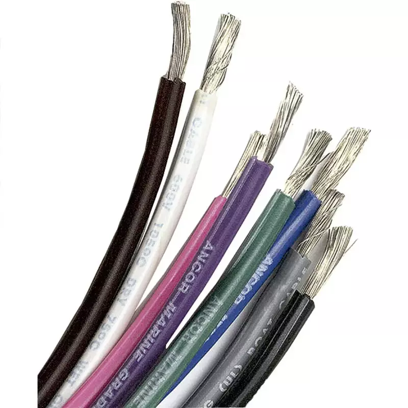 Ancor 102510 Marine Grade Electrical Primary Tinned Copper Boat Wiring (16-Gauge, Orange, 100-Feet)