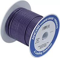 Ancor 100710 Marine Grade Electrical Primary Tinned Copper Boat Wiring (18-Gauge, Purple, 100-Feet)