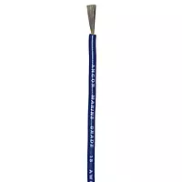 Ancor 100150 Marine Grade Electrical Primary Tinned Copper Boat Wiring (18-Gauge, Dark Blue, 500-Feet)