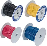 Ancor 100810 Tinned Copper Wire, 18 AWG (0.8mm2), Red - 100ft