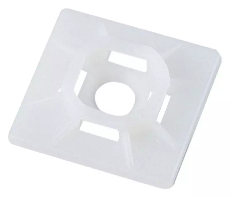 Ancor 199263 Cable Tie Mount, Natural, #10 Screw, 100pc