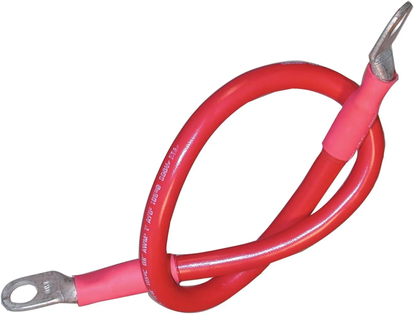 ANCOR Marine Grade Battery Cable Assembly, 18" (45.7cm)