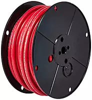 Ancor 114505 Tinned Copper Battery Cable, 2 AWG (32mm2), Red - 50ft