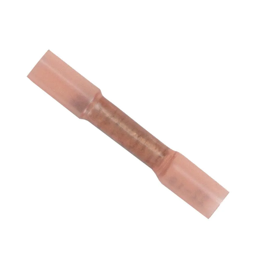 Ancor 309003 Marine Grade Electrical Nylon Insulated Adhesive Lined Heat Shrink Butt Connectors (22 to 18-Gauge, 3-Pack)