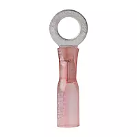 Ancor 310303 Marine Grade Electrical Nylon Insulated Adhesive Lined Heat Shrink Ring Terminals (22 to 18-Gauge