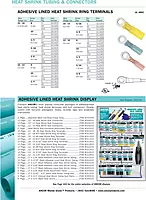 Ancor 312225 Marine Grade Electrical Nylon Insulated Adhesive Lined Heat Shrink Ring Terminals (12 to 10-Gauge, Size 8 Screw