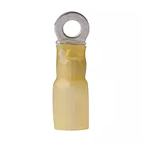 Ancor 312203 Marine Grade Electrical Nylon Insulated Adhesive Lined Heat Shrink Ring Terminals (12 to 10-Gauge, Size 8 Screw