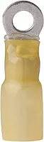Ancor 312203 Marine Grade Electrical Nylon Insulated Adhesive Lined Heat Shrink Ring Terminals (12 to 10-Gauge, Size 8 Screw
