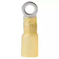 Ancor 312303 Marine Grade Electrical Nylon Insulated Adhesive Lined Heat Shrink Ring Terminals (12 to 10-Gauge
