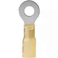Ancor 312425 Marine Grade Electrical Nylon Insulated Adhesive Lined Heat Shrink Ring Terminals (12 to 10-Gauge