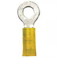 Ancor 312503 Marine Grade Electrical Nylon Insulated Adhesive Lined Heat Shrink Ring Terminals (12 to 10-Gauge
