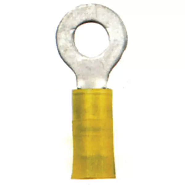 Ancor 312503 Marine Grade Electrical Nylon Insulated Adhesive Lined Heat Shrink Ring Terminals (12 to 10-Gauge