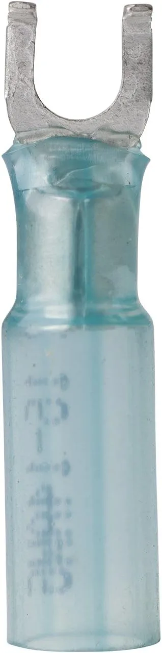 ANCOR Marine Nylon Insulated Adhesive-Lined Heat Shrink Flanged Spade Terminals