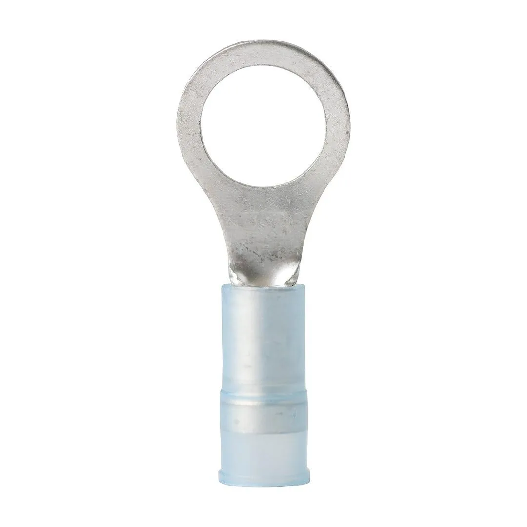 ANCOR Marine Grade Nylon Insulated Double Crimp Ring Terminals 16-14 AWG 25-Pack