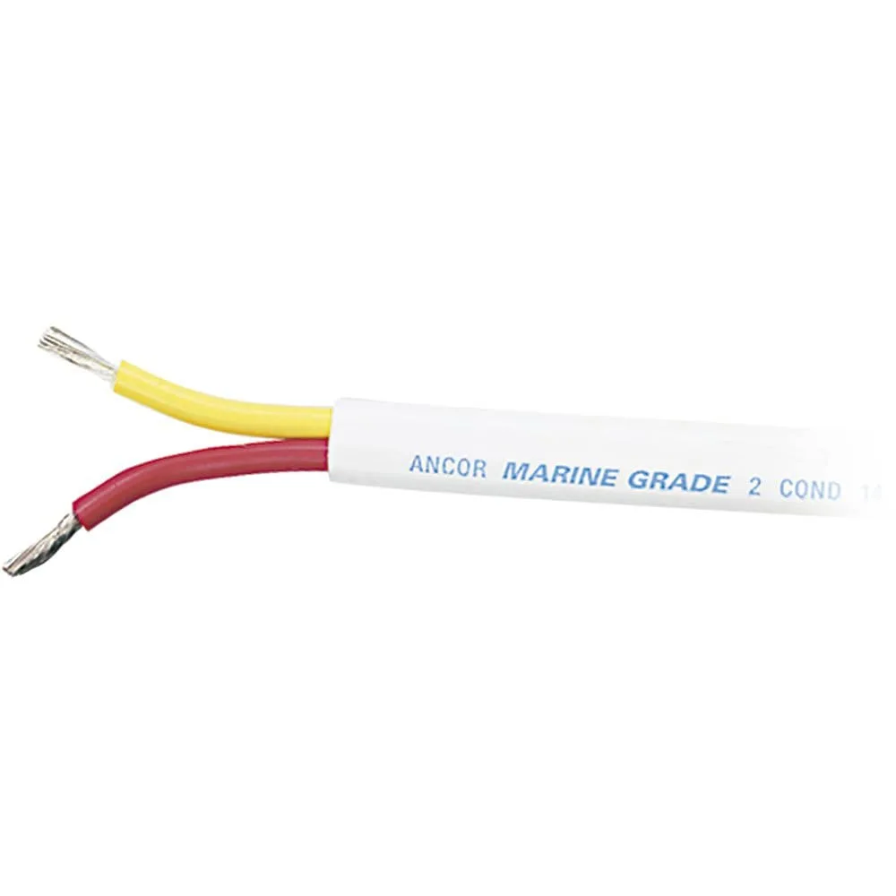 Ancor 123705 Safety Duplex Cable, 6/2 AWG (2 x 13mm2), Flat - 50ft