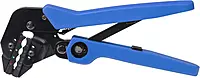 Ancor Marine Grade Products 703015 Angled Single Crimp Ratcheting Crimper - 22 AWG to 8 AWG, Blue/Black