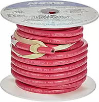 Ancor 111502 Tinned Copper Wire, 8 AWG (8mm2), Red - 25ft