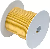 Ancor 111950 Marine Grade Electrical Tinned Copper Battery Cable (8-Gauge, Yellow, 500-Feet)
