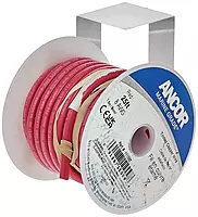 Ancor 111510 Tinned Copper Wire, 8 AWG (8mm2), Red - 100ft
