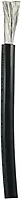 Ancor 111002 Tinned Copper Wire, 8 AWG (8mm2), Black - 25ft