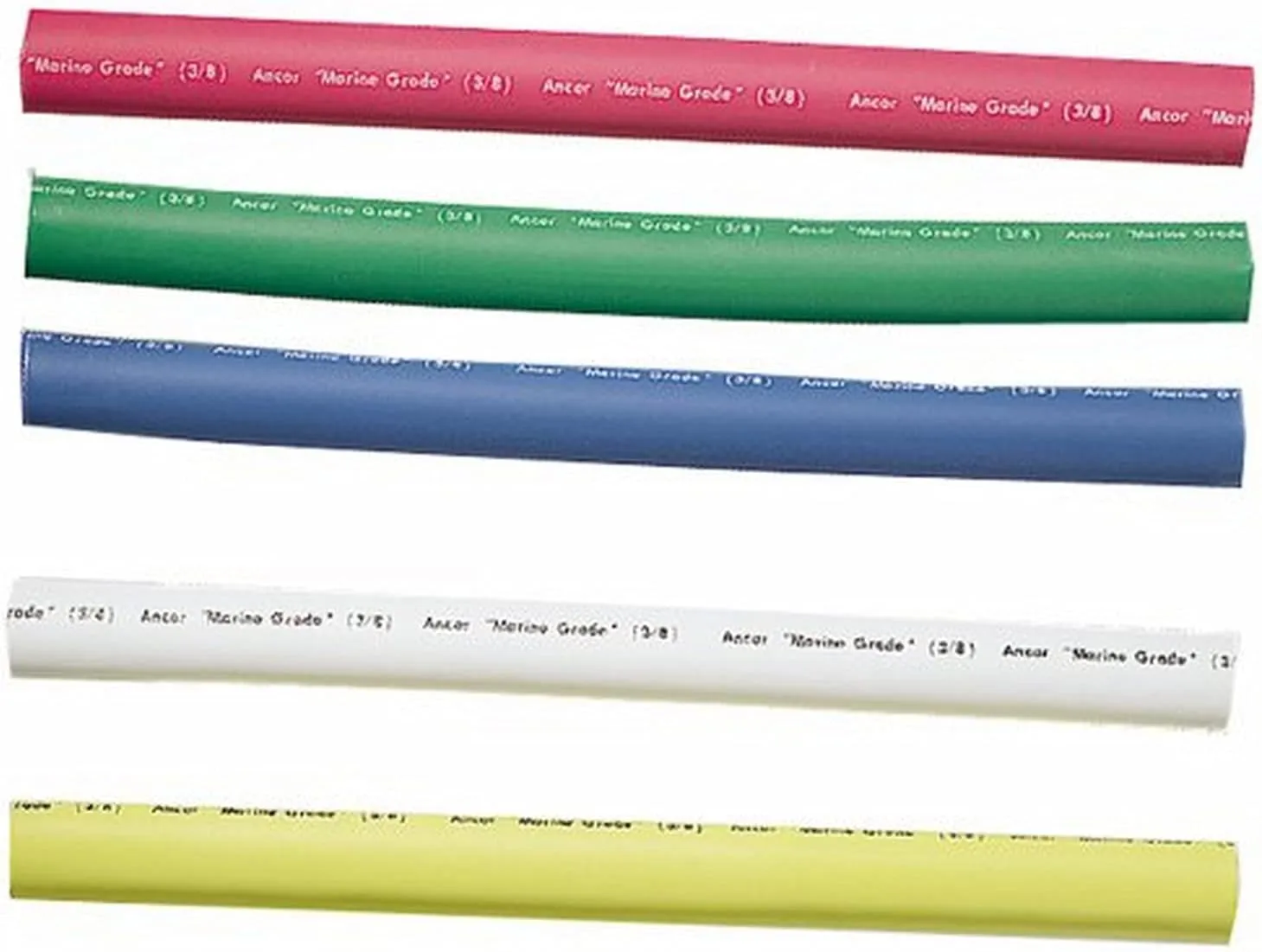 Ancor 304506 Marine Grade Electrical Adhesive Lined Heat Shrink Tubing Kit (3/8-Inch Diameter, 6-Inches Long