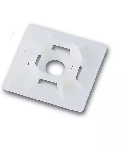 ANCOR MARINE GRADE 199231 Cable Tie Mount, Natural, #8 Screw, 25pc