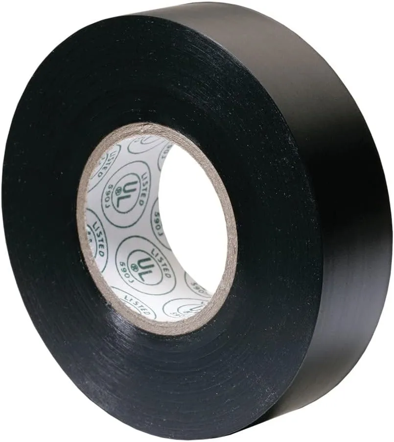 Ancor 331066 Electrical Tape, 3/4" x 66' Black