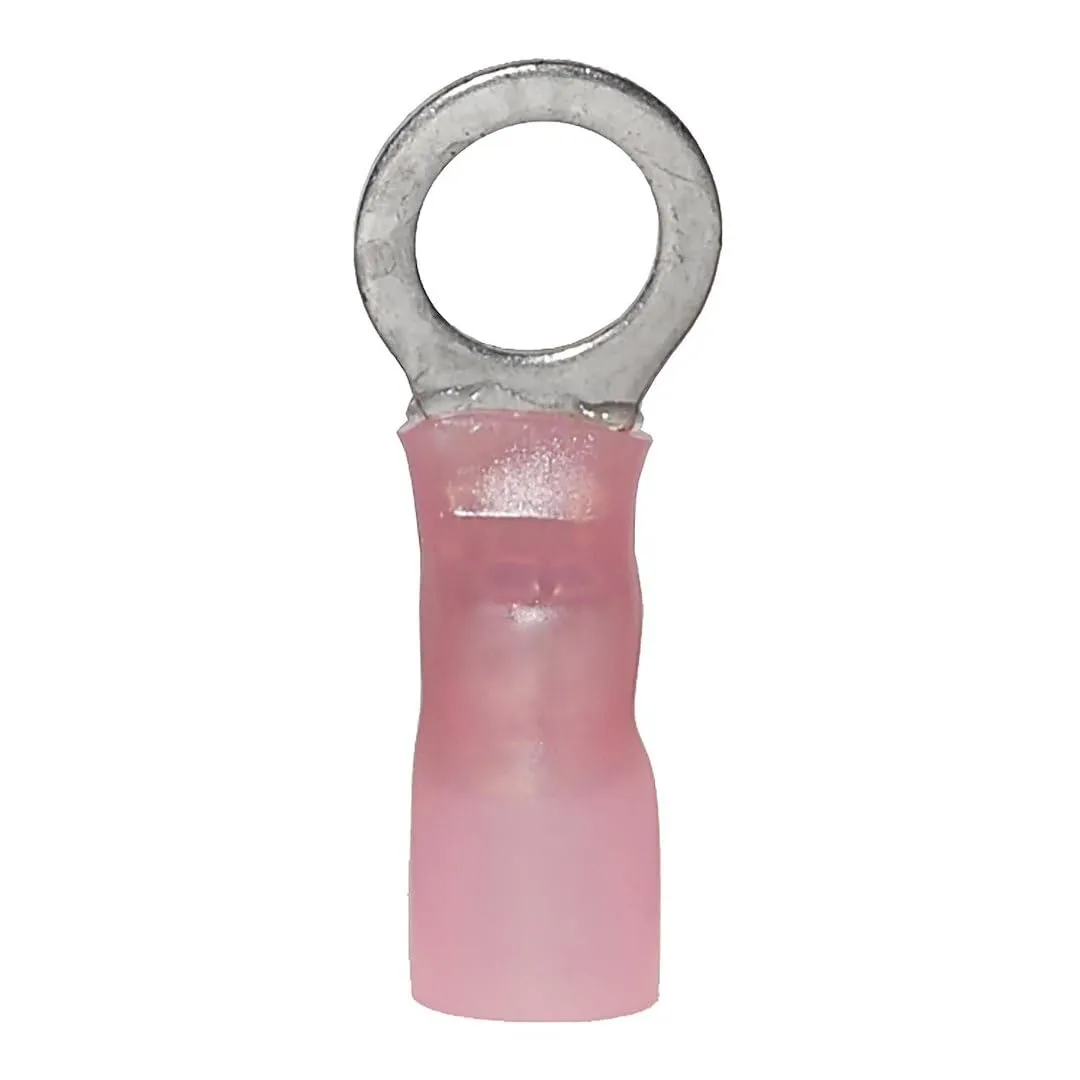 Ancor 321725 Heat Shrink Ring Terminal, #8 1/2", 25pc