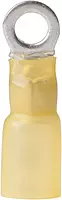 Ancor 312403 Marine Grade Electrical Nylon Insulated Adhesive Lined Heat Shrink Ring Terminals (12 to 10-Gauge