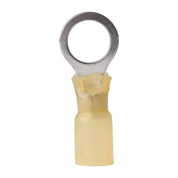 Ancor 312603 Marine Grade Electrical Nylon Insulated Adhesive Lined Heat Shrink Ring Terminals (12 to 10-Gauge
