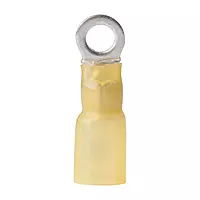 Ancor 312225 Marine Grade Electrical Nylon Insulated Adhesive Lined Heat Shrink Ring Terminals (12 to 10-Gauge, Size 8 Screw