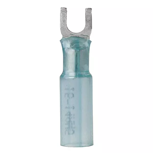 Ancor 314399 Marine Grade Electrical Nylon Insulated Adhesive Lined Heat Shrink Flanged Spade Terminals (16 to 14-Gauge
