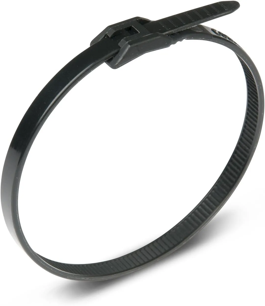 Ancor 199325 Cable Tie, Low Profile, 8", Black, 100pc