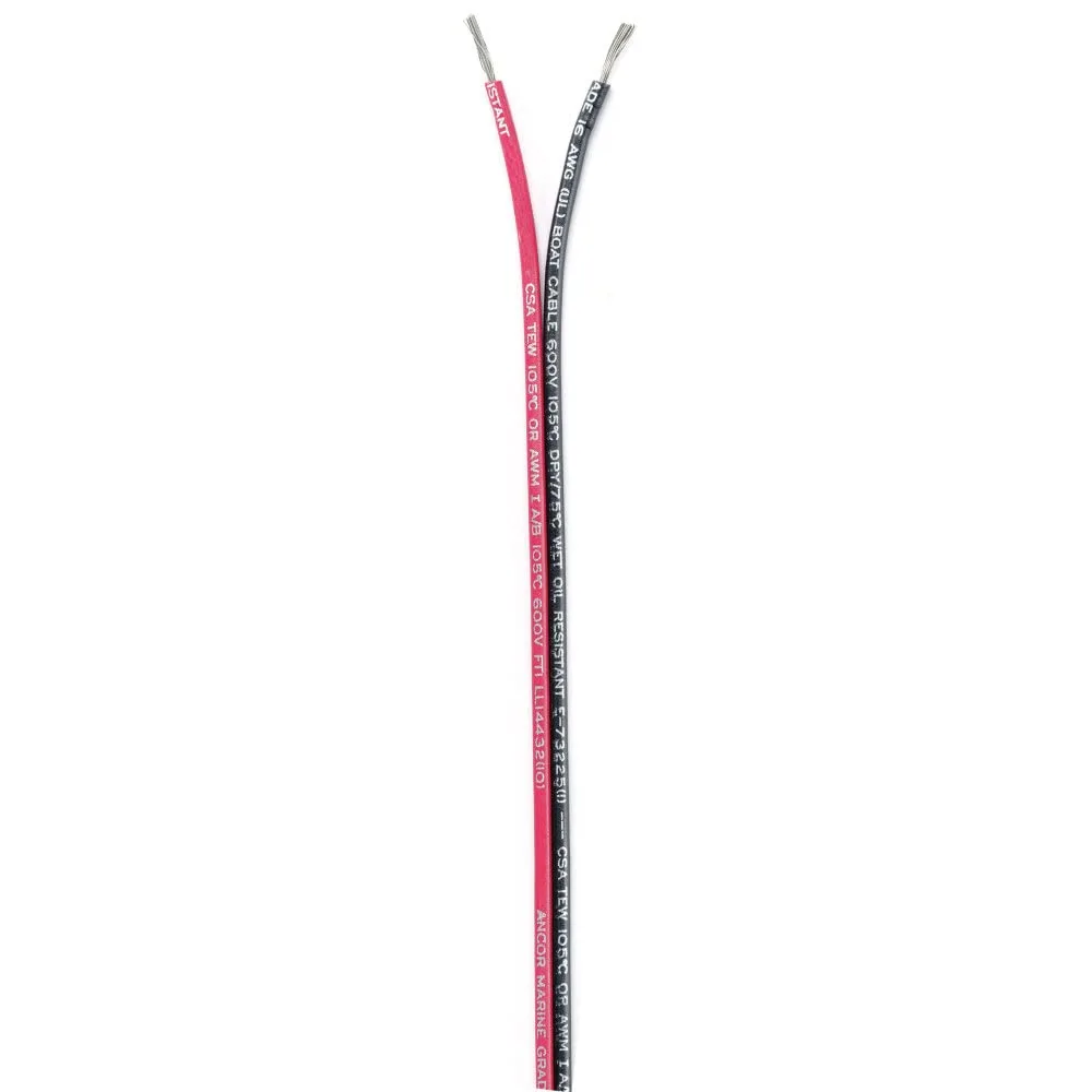 Ancor Marine Grade Ribbon Bonded Flat 16/2 AWG 2-Cable
