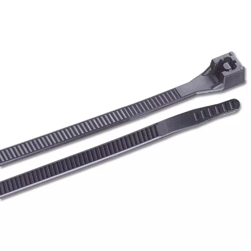 ANCOR MARINE GRADE 199249 Cable Tie, Standard, 6", Black, 100pc/bag