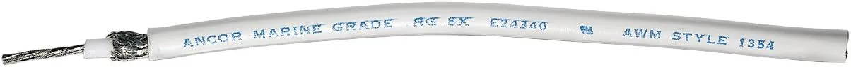 ANCOR MARINE GRADE 151725 Electrical Coaxial Cable (RG213, 250-Feet)