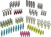 Ancor 220003 Marine Grade Electrical Premium Nylon Insulated Double Crimp Funnel Entry Connector Kit (18 to 10-Gauge