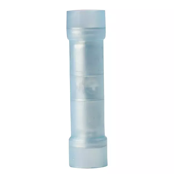 Ancor 210162 Marine Nylon Insulated Double-Crimp Butt Connectors, 16-14 AWG, 25-Pack