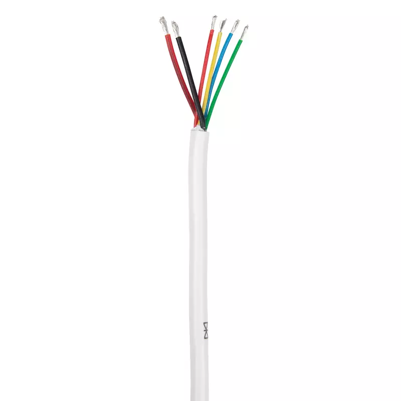 Ancor 170010 RGB+Speaker Cable, 18/4 AWG + 16/2 AWG, Round - 100ft