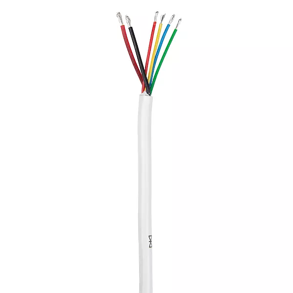 Ancor 170010 RGB+Speaker Cable, 18/4 AWG + 16/2 AWG, Round - 100ft