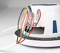 Ancor 170010 RGB+Speaker Cable, 18/4 AWG + 16/2 AWG, Round - 100ft