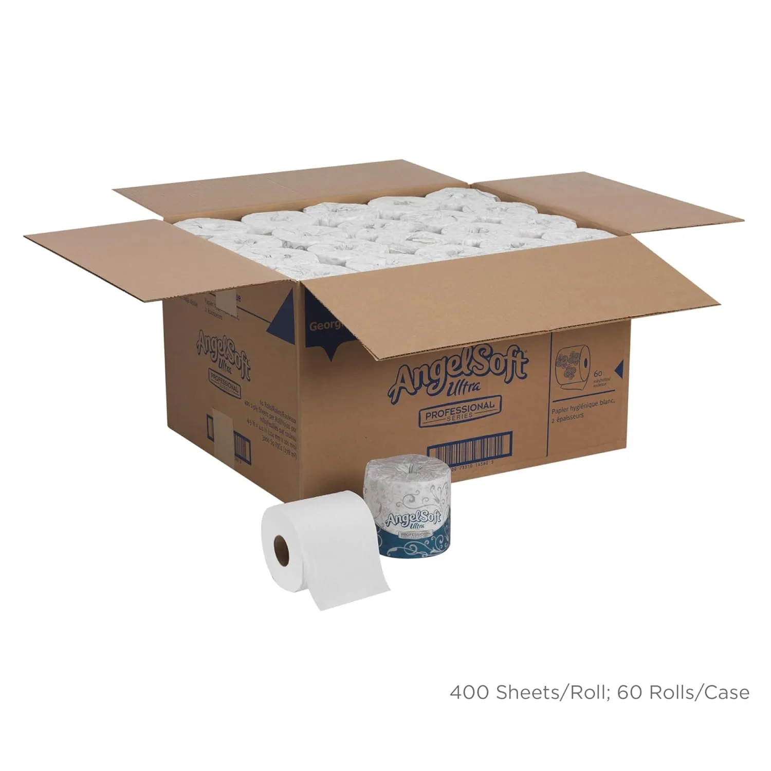 Angel Soft Ultra Professional Series 2-Ply Toilet Paper, 60 Rolls/Case